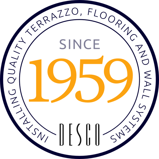 An icon that reads Desco since 1959.